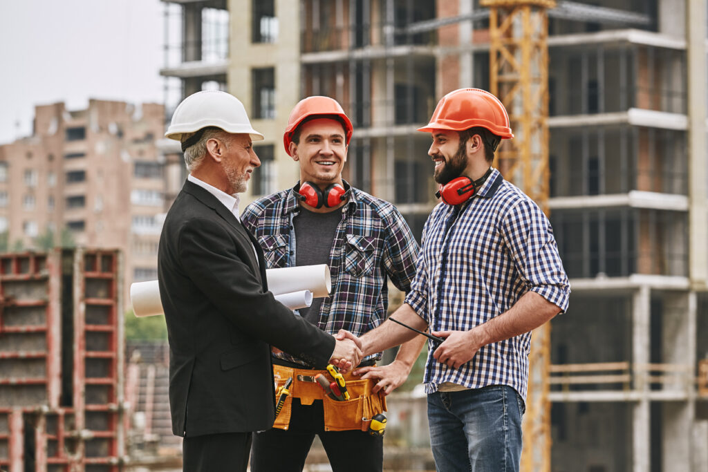 agreement on a construction site