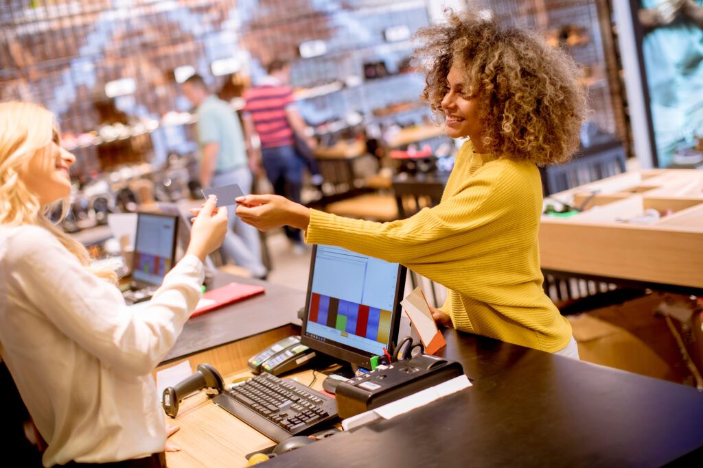 retail store checkout 